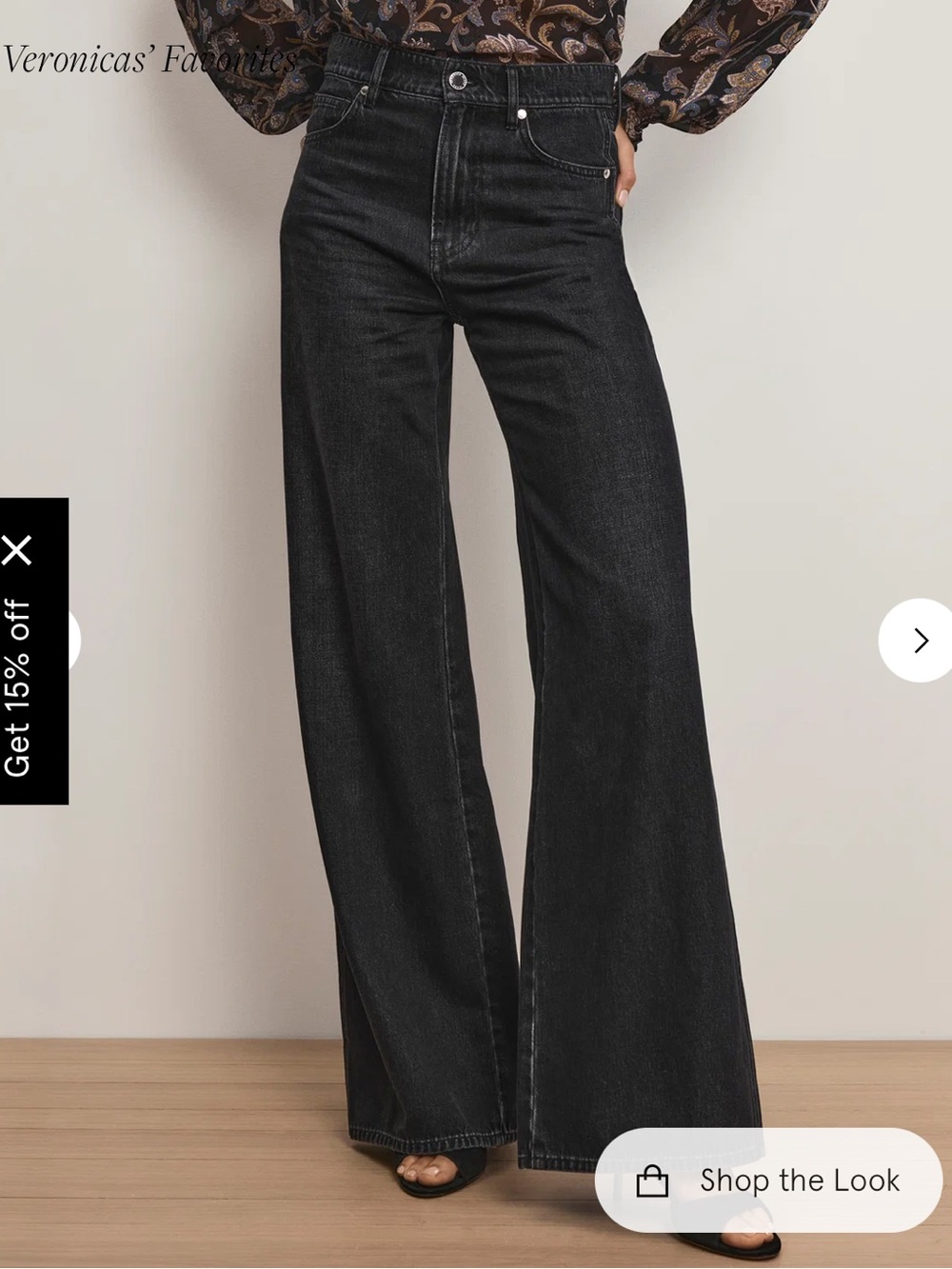Veronica Beard Kelsey Wide-Leg Jean